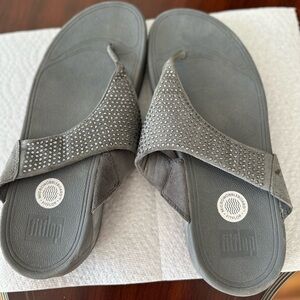 MicrowobbleBoard Fitflop, gray, size 10.  New.